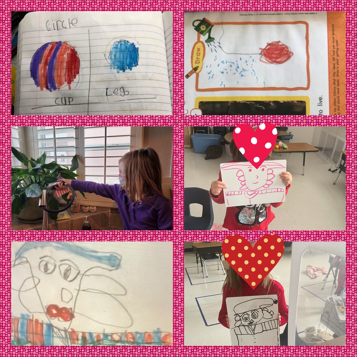 cvarel_IES's tweet photo. Kinder Knights learning about shapesπ΄, basic needs of πͺ΄ & facts about George Washington.#kindersmart https://t.co/1qJraCWeD9