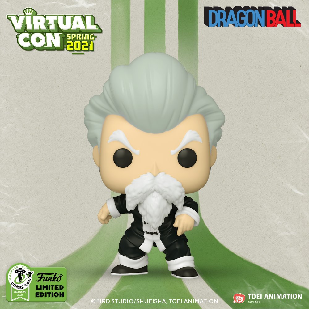 Funko Eccc 21 Pop Animation Dragon Ball Jackie Chun Funkopop