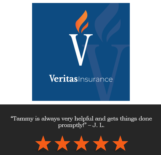 VeritasRM's tweet photo. We're thankful for our agent Tammy Collins and the rest of our team at Veritas! #customerreview #fivestars #tennesseeinsurance #tricitiestn https://t.co/O0mFJjbcUI