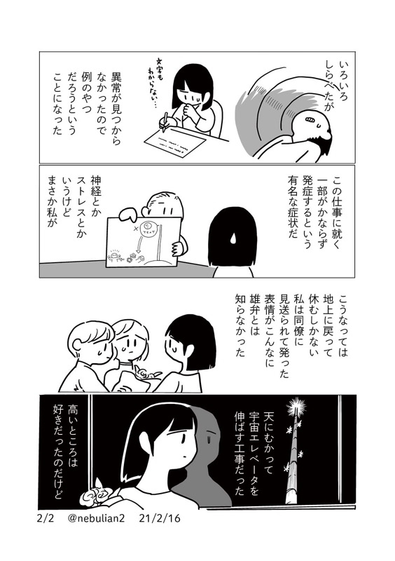 職業病の漫画です
自己満足? 