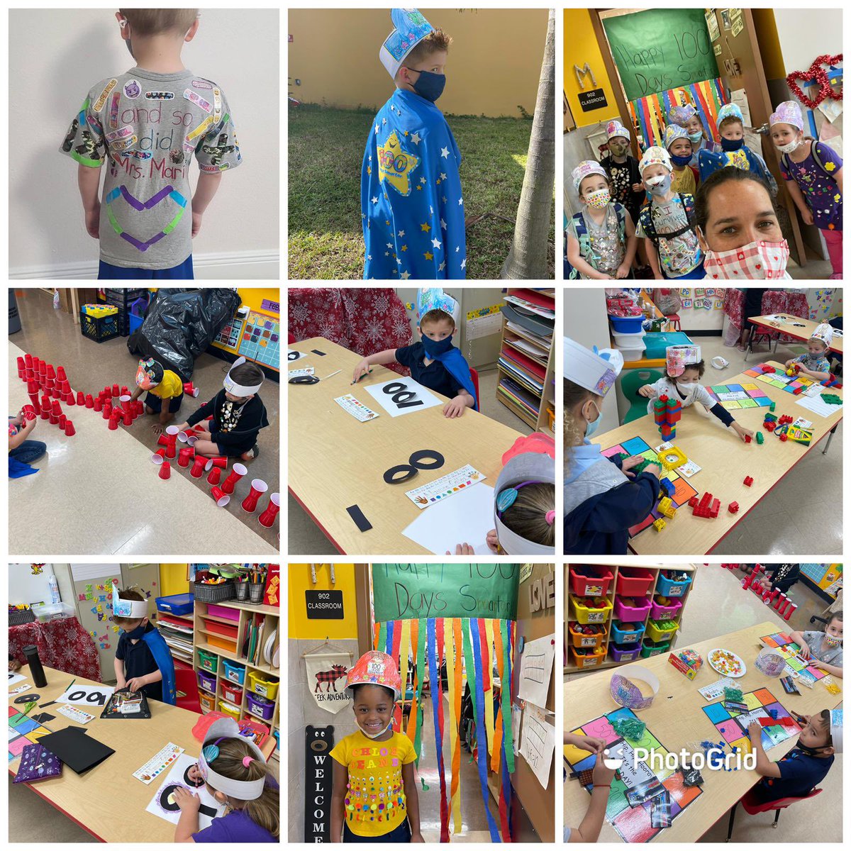 cpe_prek's tweet photo. Celebrating 100 days of school 🥳👧🏻👦🏻#prekfamily #100DaysSmarter @CoralParkElemS @anayleen_r @MDCPS_OECP @MDCPSCentral @AileenVega123 #wherelearningbegins https://t.co/4VIv5UNGoL