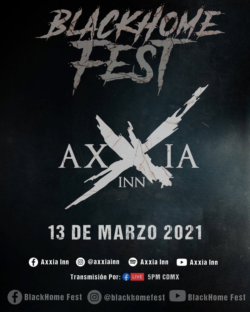 Estén pendientes por que falta un mes, próximo 13 de marzo a partir de las 5pm por las redes de #BlackHomeFest