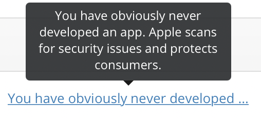 keleftheriou's tweet photo. My two favorite objections to this bill.

People have no idea how totally fake App Store star ratings can be, or how easily scammers buy them in bulk every day. https://t.co/QBrqdVDbz9