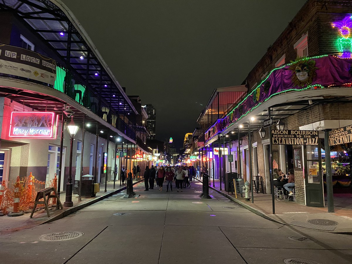 Seems like the perfect day for my New Orleans thread.It's been a long week, and everyone needs something joyful in their feed.An ode to happier times, all of 10 days ago. Feels like a lifetime.