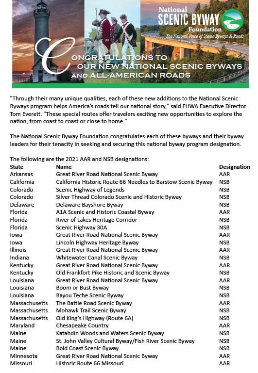 GettingThereFun's tweet image. Congratulations to all of the new fabulous road trips that have been named National Scenic Byways by the Federal Highway Administration today! This'll make Getting There so much more fun! #GettingThereIsHalfTheFun #TravelItsLaterThanYouThink #TheJourneyIsTheDestination