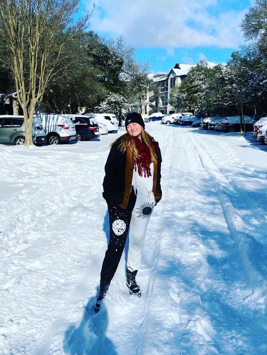 I’ve been quiet lately because some ice quickly turned into this giant winter storm that’s left half of Texas without power/water. We thankfully have power, but about to run out of food. Hoping we can get to a store tomorrow. Sending good vibes to everyone.