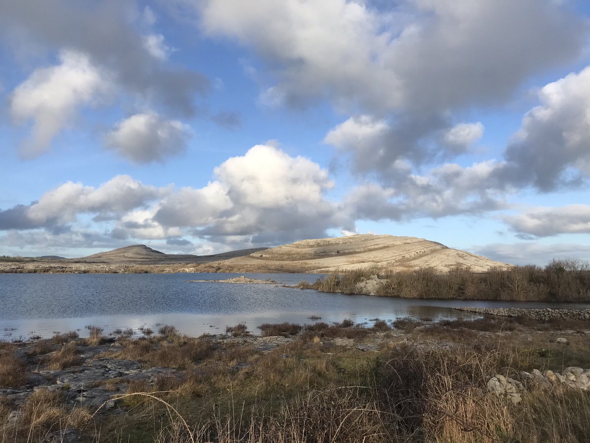 The turlough was high at mullaghmore today
