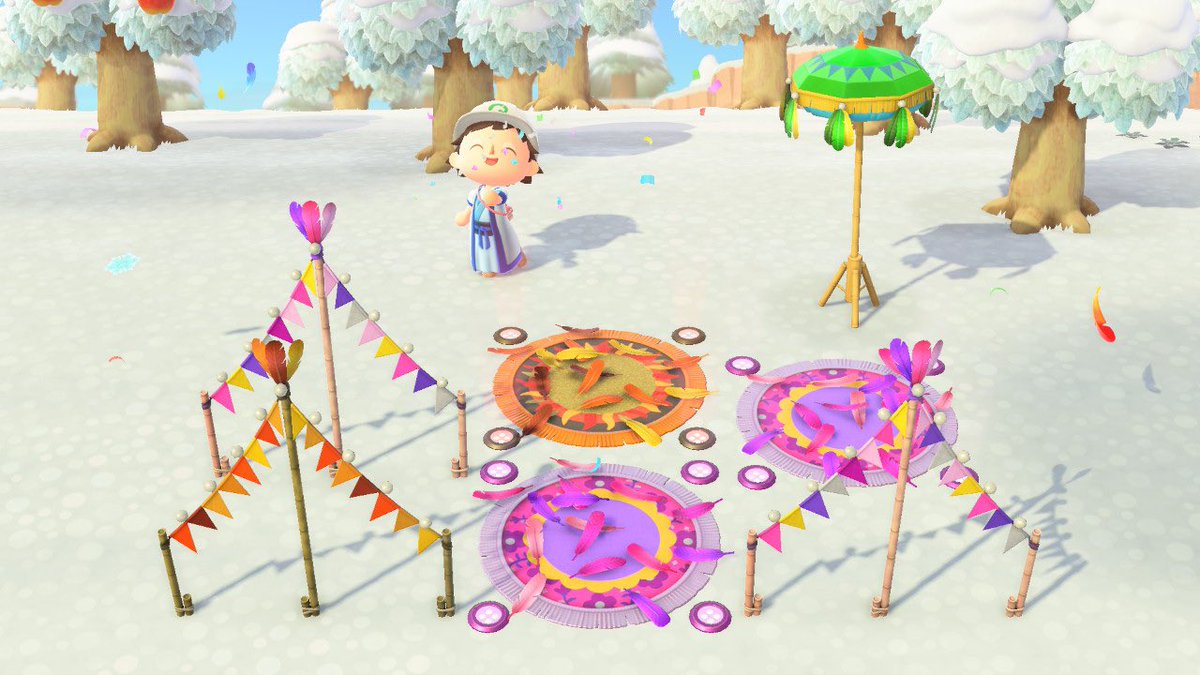 あつまれどうぶつの森 カーニバルなパラソルの入手方法と使いみち あつ森 攻略大百科