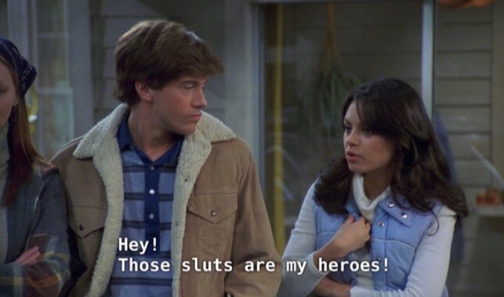oocsitcoms's tweet photo. me about female characters everyone hates https://t.co/gE99BJcuir