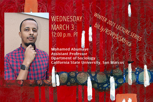 UW Jackson School (@uwjsis) on Twitter photo One week away! Weds. March 3 join us (virtually) at 12PM for Protest, Race and Citizenship across African Worlds Session #4: "Policing Somali Refugees: Somali Refugee Resistance to State Violence" bit.ly/RSVPJSISAfrica <a href="/ASPUW/">UW African Studies</a> @SimpsonCenter <a href="/Jackson_Fdn/">Henry M. Jackson Fdn</a> <a href="/uwchr/">University of Washington Center for Human Rights</a> @nelcuw <a href="/CHIDatUW/">CHIDatUW</a> One week away! Weds. March 3 join us (virtually) at 12PM for Protest, Race and Citizenship across African Worlds Session #4: "Policing Somali Refugees: Somali Refugee Resistance to State Violence" bit.ly/RSVPJSISAfrica <a href="/ASPUW/">UW African Studies</a> @SimpsonCenter <a href="/Jackson_Fdn/">Henry M. Jackson Fdn</a> <a href="/uwchr/">University of Washington Center for Human Rights</a> @nelcuw <a href="/CHIDatUW/">CHIDatUW</a>