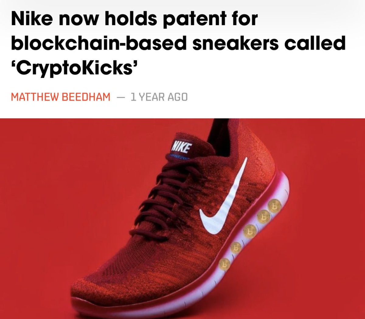 6B} Think about large corporations like Nike exploring this tech in order to counteract a 500B counterfeit/Resell market. I’m speculative on a few partnerships but time will tell... See advisor board on part 10 