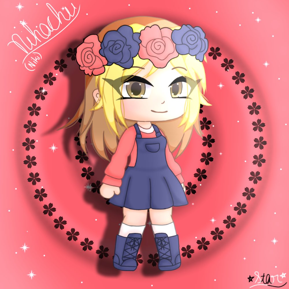 My first Gacha Club edit Irenee♥ - Illustrations ART street