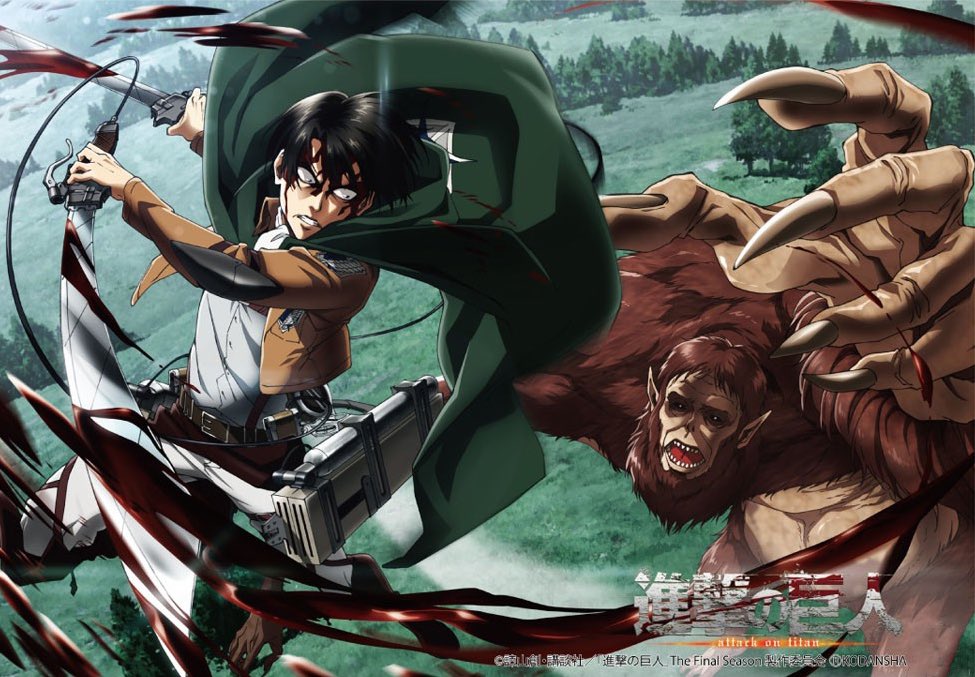 Shingeki no Kyojin - Levi vs Titã Bestial - Legendado (Download