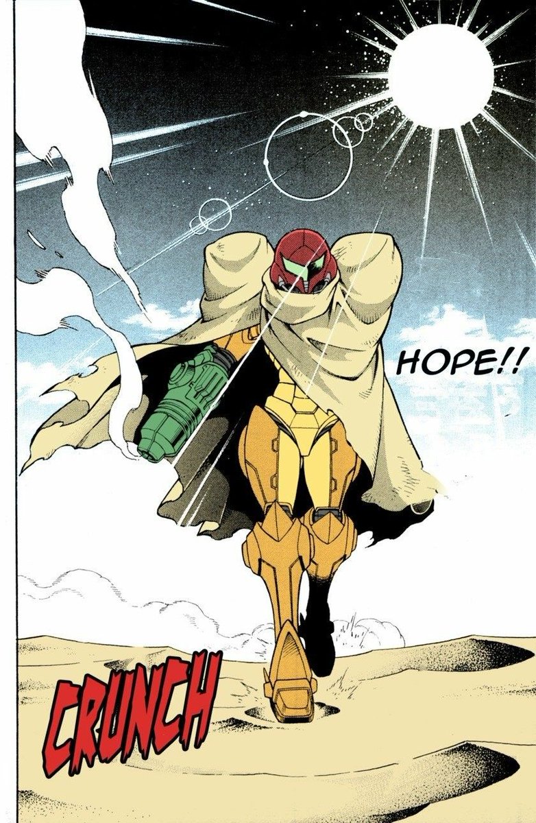 glaedrax's tweet image. The whole Metroid community right now