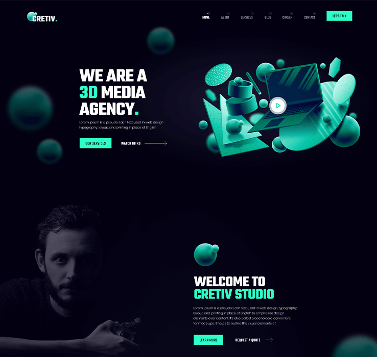 templates4all's tweet photo. #template4all Nice awesome premium Creative Agency Joomla Template => https://t.co/tTquBZrjUT https://t.co/c9rFMexn1b