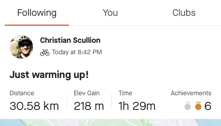 Clear skies tonight, but warm enough to ride.  #wksmove <a href="/WestKirbySchool/">West Kirby School</a>