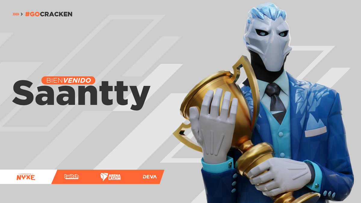 Fortnite - Anuncio 

Anunciamos el inicio de un gran legado con <a href="/Saanttybtw/">Saantty.</a> que se une al cracken como player de nuestra división de Fortnite. Estamos muy felices de tenerte con nosotros Santi.

#nyxeesport #fortnite #ArenaLatam