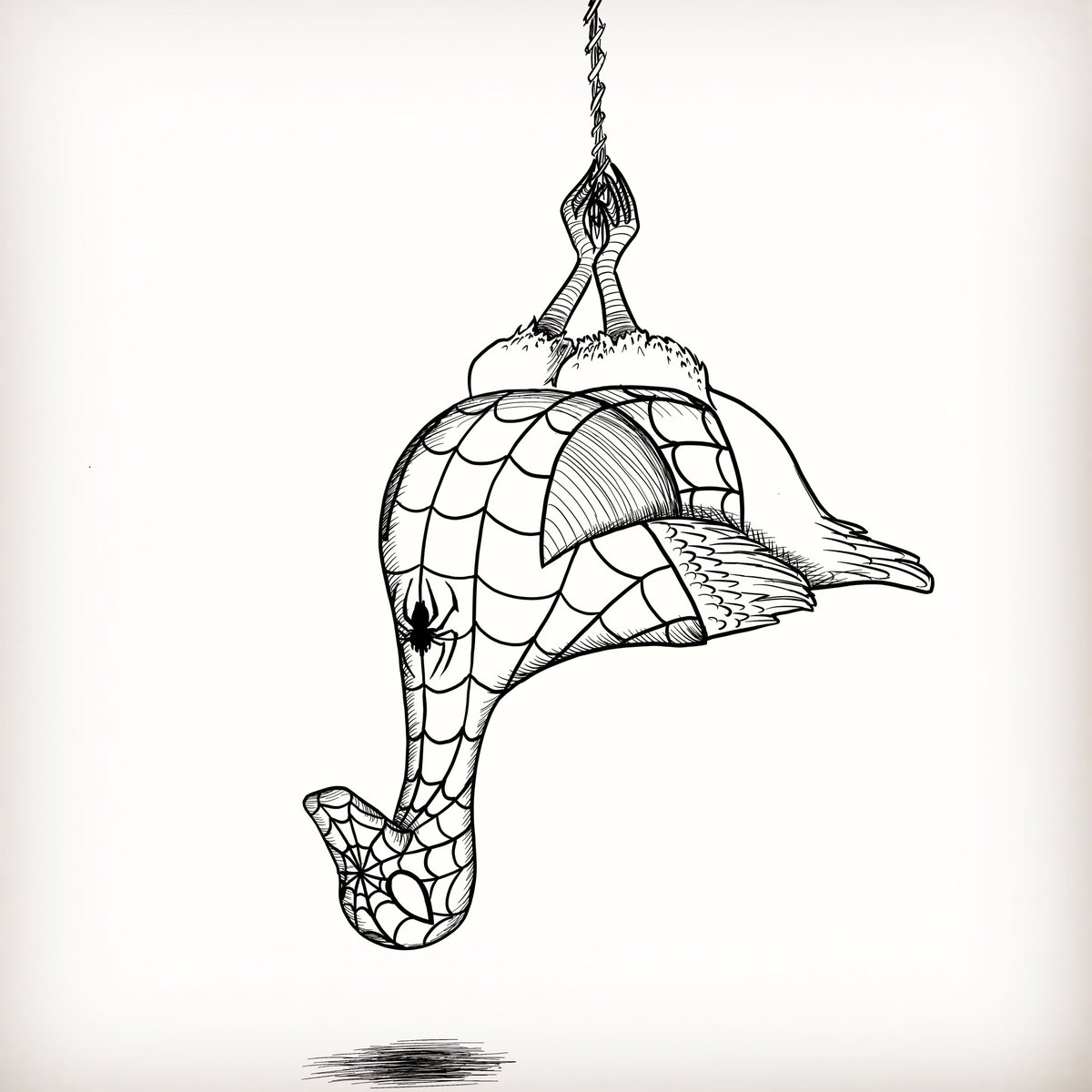 squidinkdoodle's tweet photo. Spider-Goose aka Peter Honker.
#spidergoose #spiderman #marvel #mcu #art #doodle #dailydoodle #sketch #ink #lineart #ComicArt https://t.co/JKt6pXh7Rp