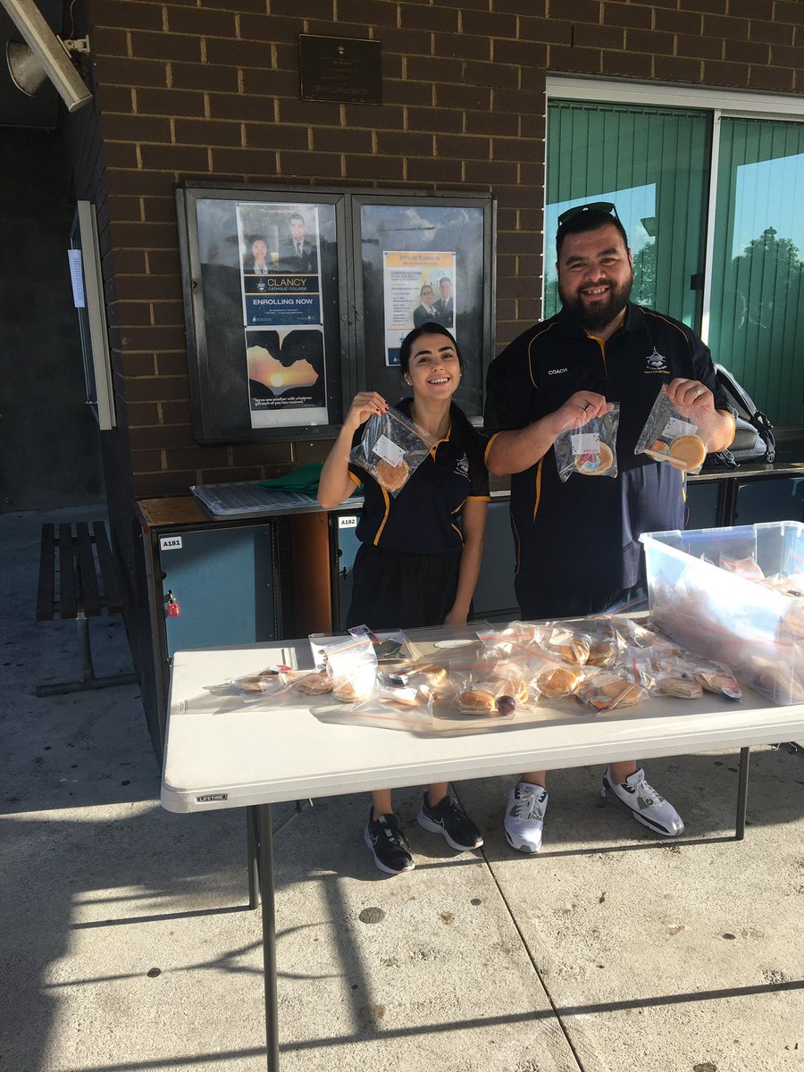 Celebrated Shrove Tuesday a little differently yesterday. <a href="/CCCWestHoxton/">Clancy Catholic College</a> staff help prepackage pancakes to sell and start fundraising for #ProjectCompassion2021 <a href="/D_Fetterplace/">David Fetterplace</a> <a href="/MrsCNolan/">Catherine Nolan</a> <a href="/CaritasAust/">Caritas Australia</a>