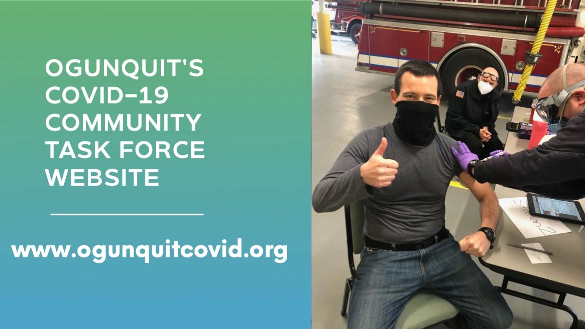 OgunquitPolice's tweet photo. For all the latest local COVID-19 news, information and vaccine details check out the Ogunquit COVID-19 Community Task Force website.  This page is updated daily with the most current information.  

https://t.co/Ue2qdlK6zx https://t.co/TQwjau6gMr