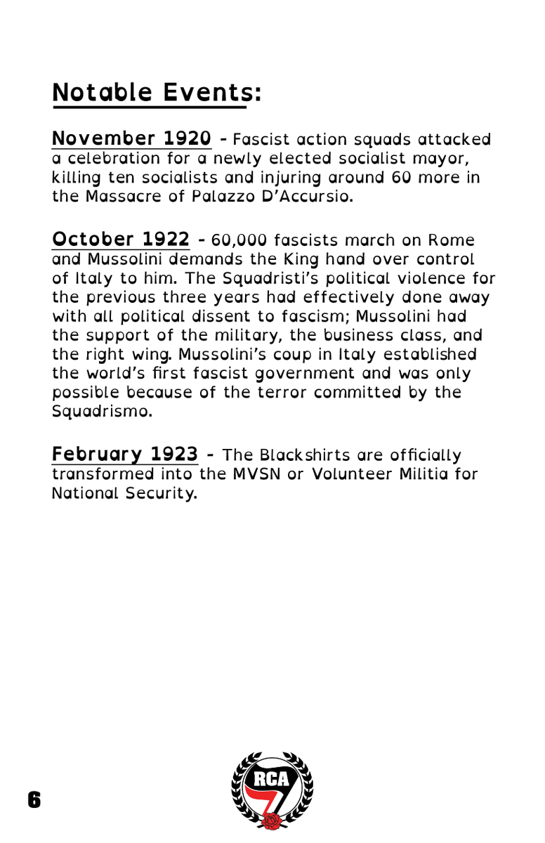 The Blackshirts, Italy's Fascist street fightersPart (2/7)