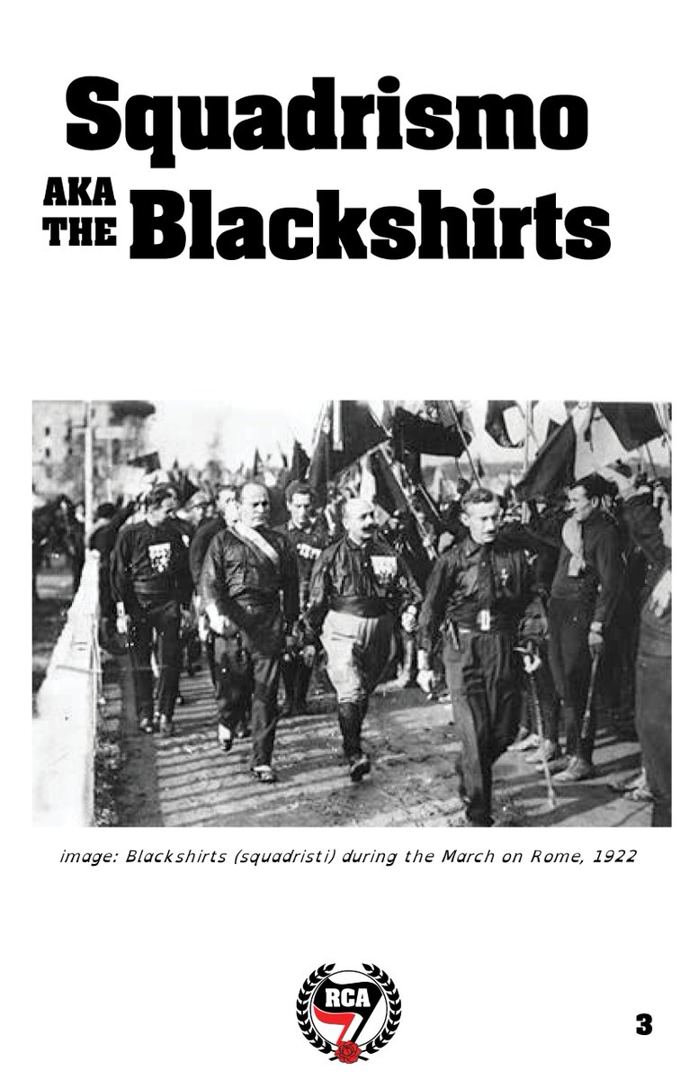 The Blackshirts, Italy's Fascist street fightersPart (2/7)