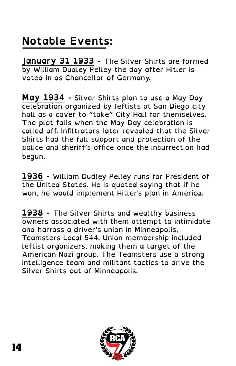 The Silvershirts, The United States' Nazi wannabes Part (4/7)