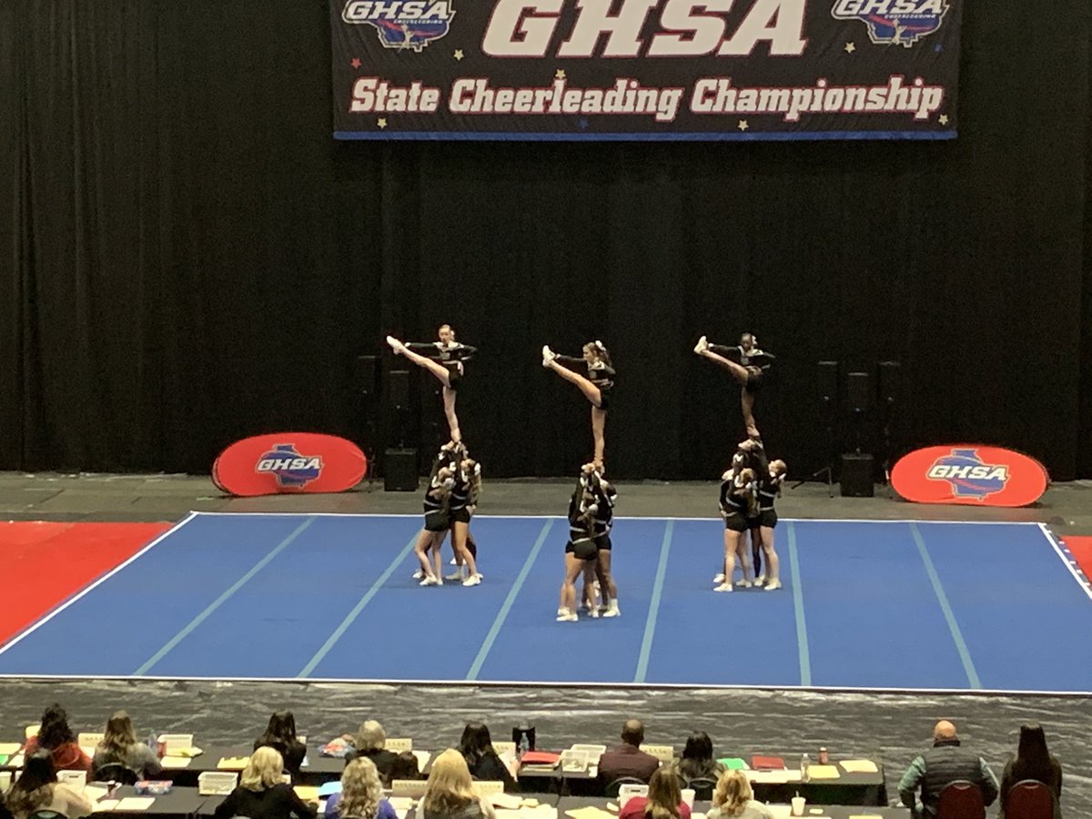 Kennesaw Mtn. (@kmhsathletics) on Twitter photo Awesome job by <a href="/kmhscheer/">KMHS FB/Comp Cheer</a> at <a href="/OfficialGHSA/">GHSA</a> State Championships today! They HIT and tied for 4th in 6A! Great season, ladies! <a href="/GeorgiaHSCheer/">Georgia HS Cheerleading</a> <a href="/CCSD_AD/">Athletics - Cobb County School District</a> <a href="/KMHS_GA/">Kennesaw Mountain HS</a> Awesome job by <a href="/kmhscheer/">KMHS FB/Comp Cheer</a> at <a href="/OfficialGHSA/">GHSA</a> State Championships today! They HIT and tied for 4th in 6A! Great season, ladies! <a href="/GeorgiaHSCheer/">Georgia HS Cheerleading</a> <a href="/CCSD_AD/">Athletics - Cobb County School District</a> <a href="/KMHS_GA/">Kennesaw Mountain HS</a>
