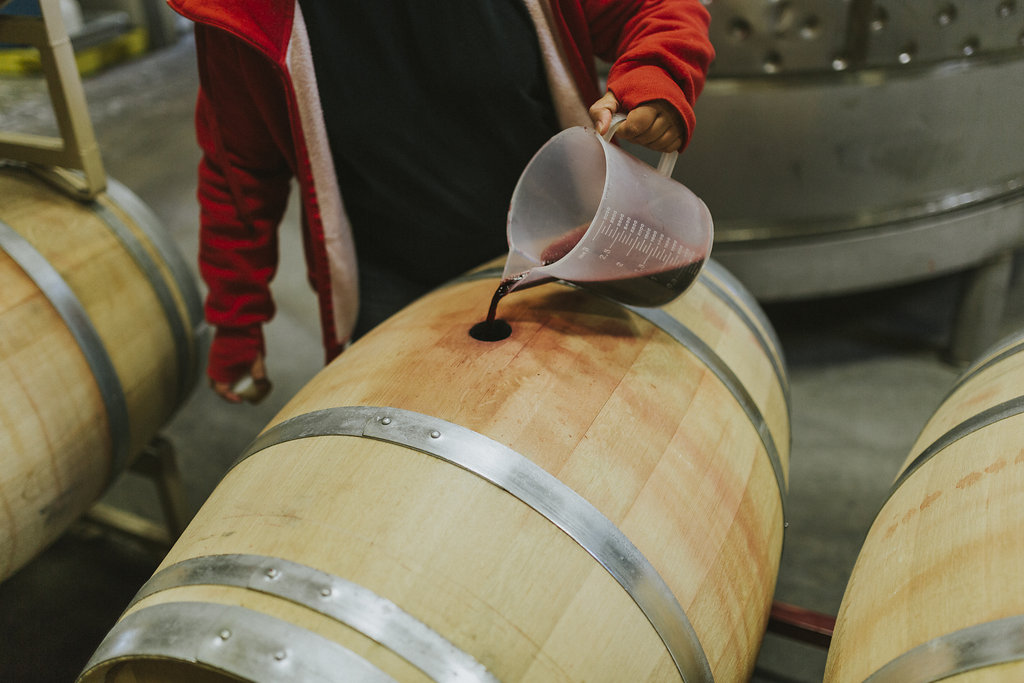 Right now in the cellar our winemaking team is monitoring the malolactic fermentation in the 2020 red wine barrels. This process helps reduce the acidity in the wine helping the flavours develop nicely. #RRW