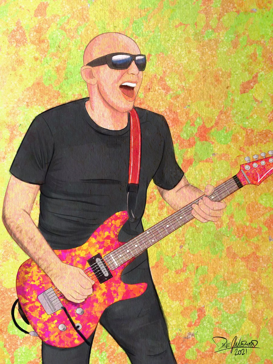 chickenfootjoe's tweet photo. It's #SatchFanArtDay! Loving this colorful piece from @DJWoodwardArt 

Want to see your art featured? Send your creations to webmaster@satriani.com and you could be next! https://t.co/P5aUGvnPFu