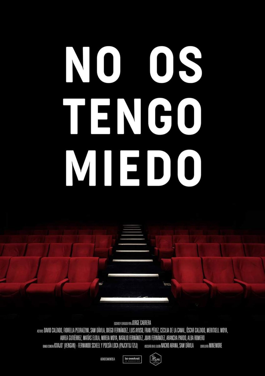 jorgecab's tweet image. Con mucha alegría comparto por aquí el evento al estreno de mi nuevo corto: No os tengo miedo. El próximo 27 de Febrero. fb.me/e/19leYmZp4