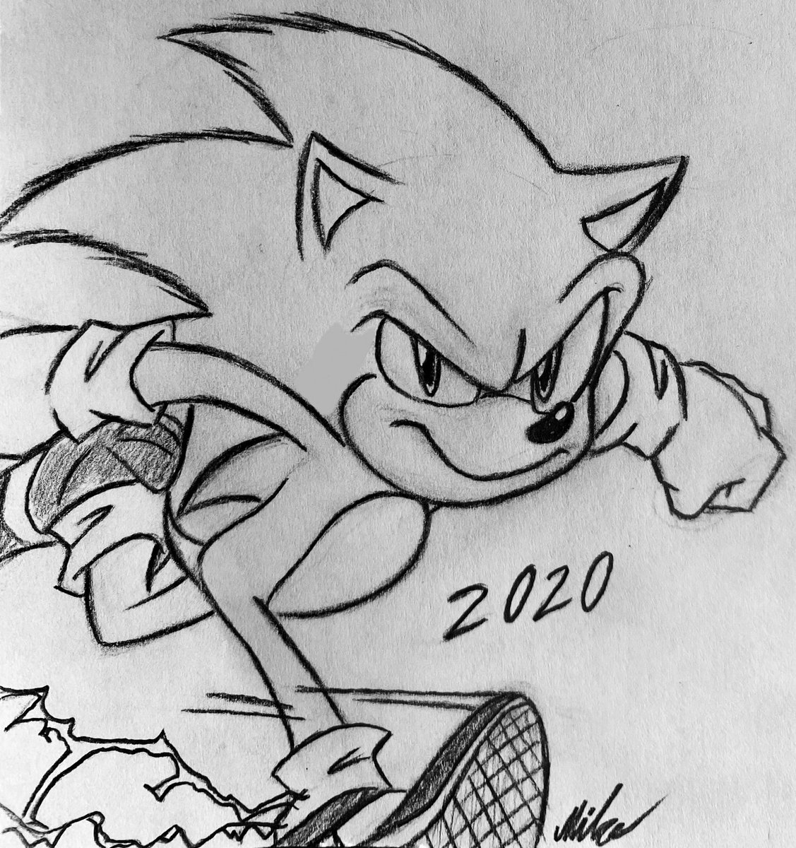 RT @supermilobros: Sonic the hedgehog, can’t believe it’s already been a whole year since the movie came out! https://t.co/bhaD2ZGBkI