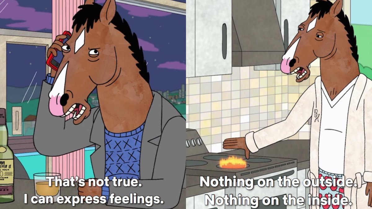 Netflix Is A Joke on Twitter "🎥 BoJack Horseman, S1 E6"