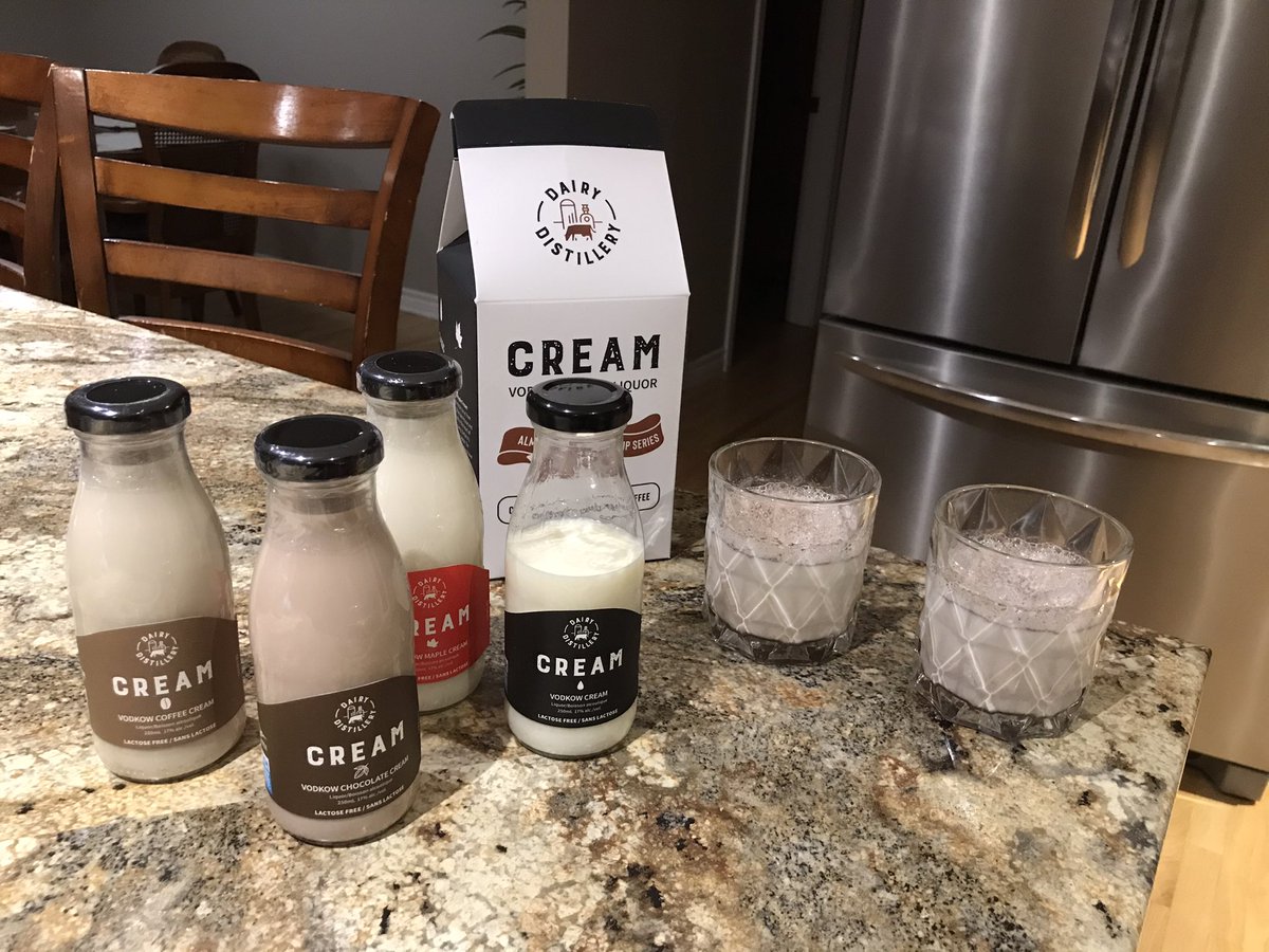 Enjoying a Vodkow Chata Martini  from <a href="/DairyDistillery/">Dairy Distillery</a> 🐄 Thanks <a href="/ChrisBudd14/">Chris Budd</a>