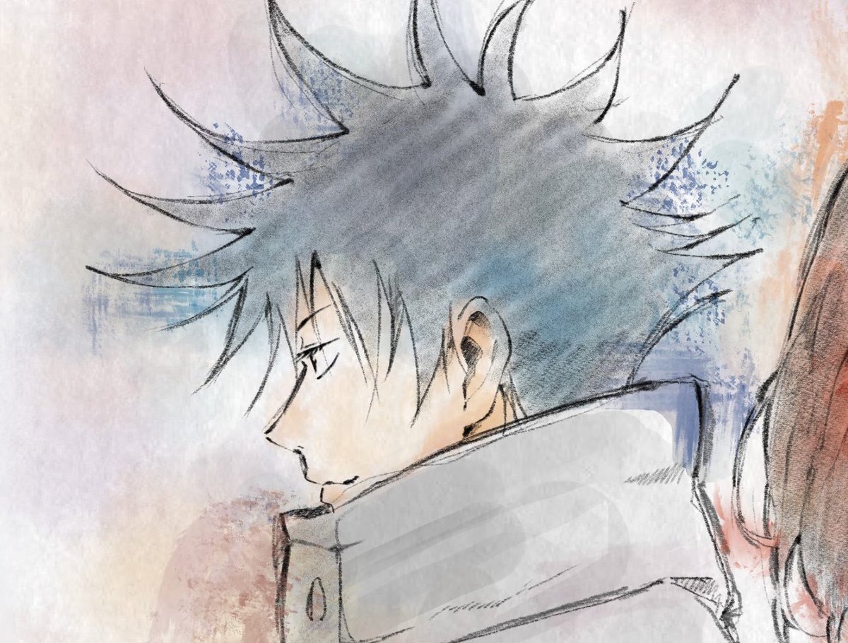 megumi fushiguro smiling: a thread