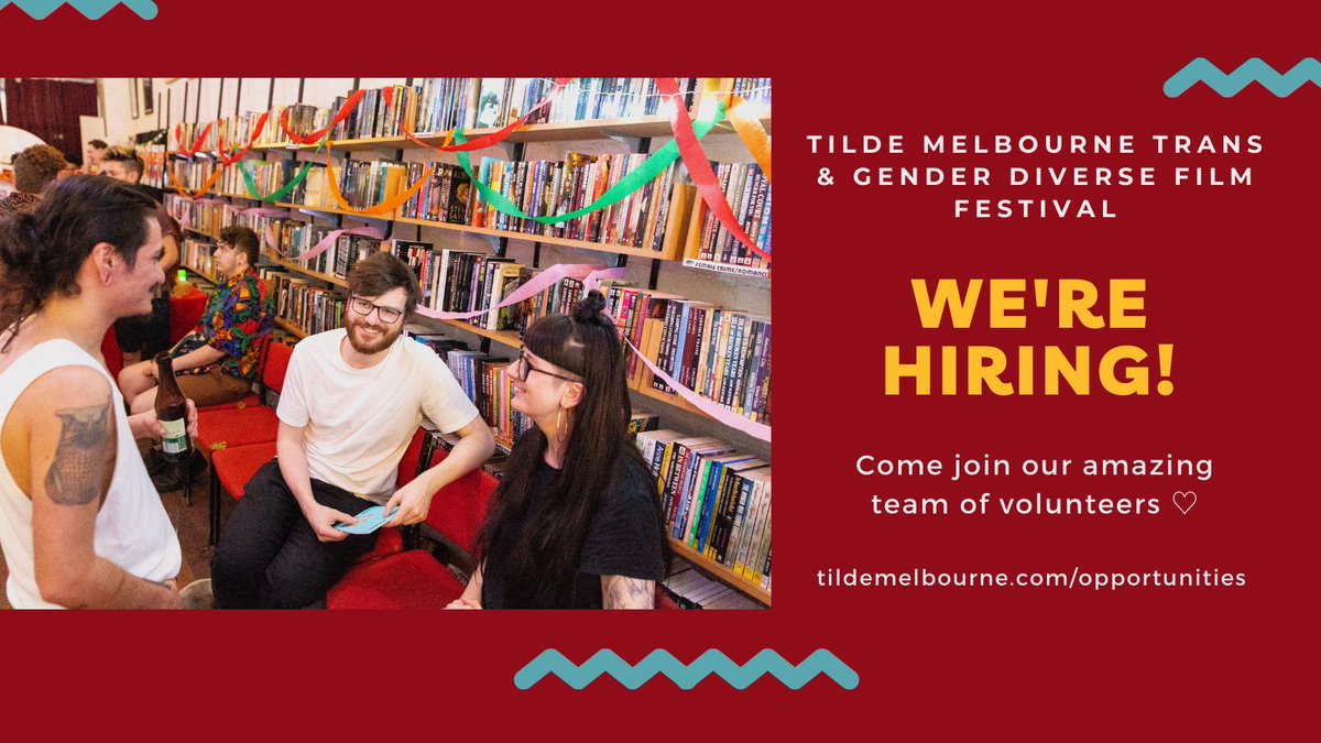 Love telling stories & being creative? Looking to be a part of a fun & amazing community of volunteers? Help us build our Film Festival in 2021! We're looking for a Journalist & Content Manager to join our Marketing team! #Trans #TGD More details here: tildemelbourne.com/opportunities/