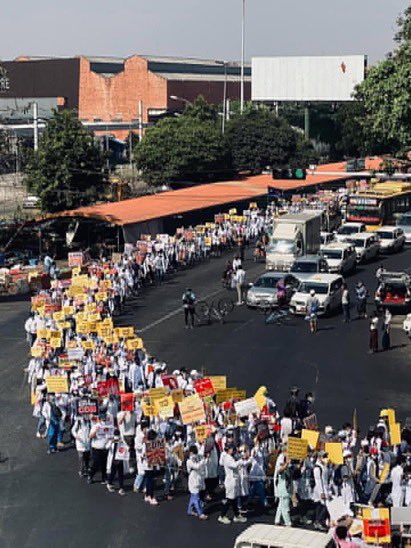 #WhatsHappeningInMyanmar #HearTheVoiceOfMyanmar #FightForDemocracy