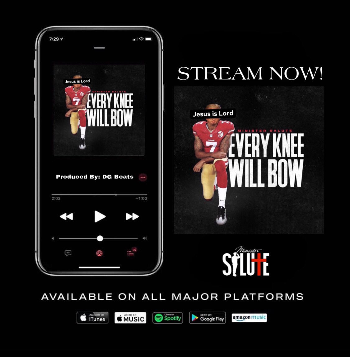 ministersalute's tweet photo. New Single! Stream Now! 🙏🏾💯🔥 https://t.co/HujvqctrcH