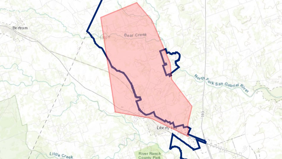 georgetowntx's tweet photo. (1/3) PLEASE SHARE: Boil water notice to #GeorgetownTX water utility customers now includes ~14,720 customers:

⭕Westinghouse area bound by I-35 to 1460
⭕Areas west of town, including Santa Rita, Northlake &amp; Andice 
⭕Florence + Liberty Hill

More: https://t.co/NR0cZCQ9LD https://t.co/ESF5R3L5Pu