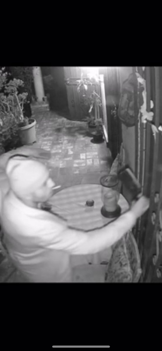 TONIGHT 1/2: A local landlord says she has been terrorized by an unstable tenant for the last 8 months. He violated a restraining order & showed up outside her bedroom window w/ a butcher knife, & last week, he came through her ceiling with a knife & threw a hammer at her.  @FOXLA