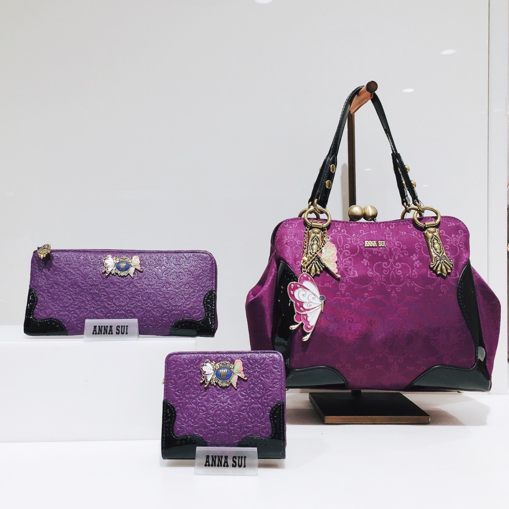 紫③ 鬼滅の刃×ANNA SUI バッグ アナスイ 竈門禰豆子 - 通販
