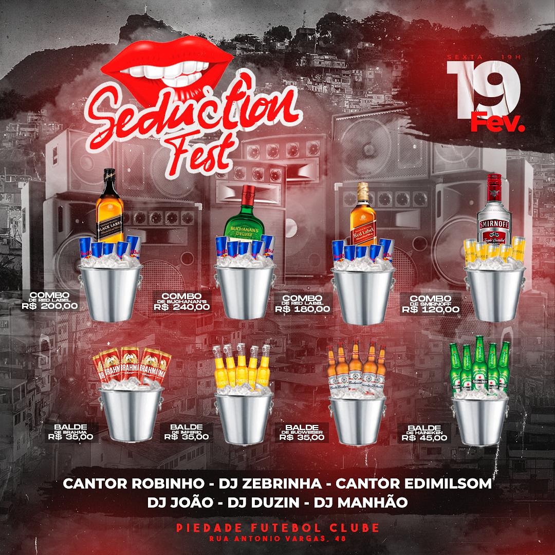 FestSeduction's tweet photo. 💥 Dia 19 de Fevereiro 💥
Vcs ja tem um encontro marcado com a nova queridinha SEDUCTION FEST ...
Brota e Convoca 🥺
#seductionfest
#EuVouPraSeductionFest https://t.co/QyGB5phtWJ