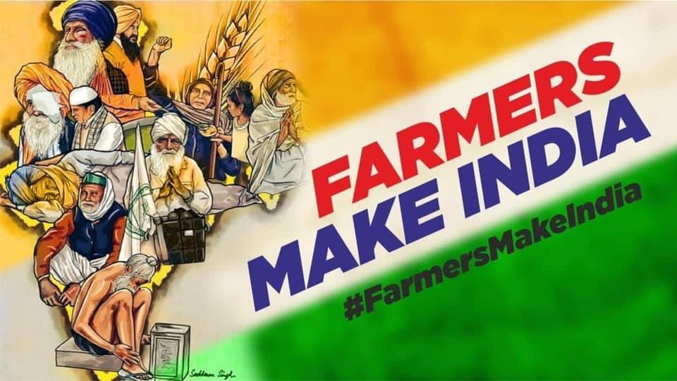 simrn_official's tweet photo. Peaceful protest is human right #कल_किसान_रेल_रोकेगे #FarmersMakeIndia #feb18 #FarmersProtests https://t.co/R6exBXMw9J