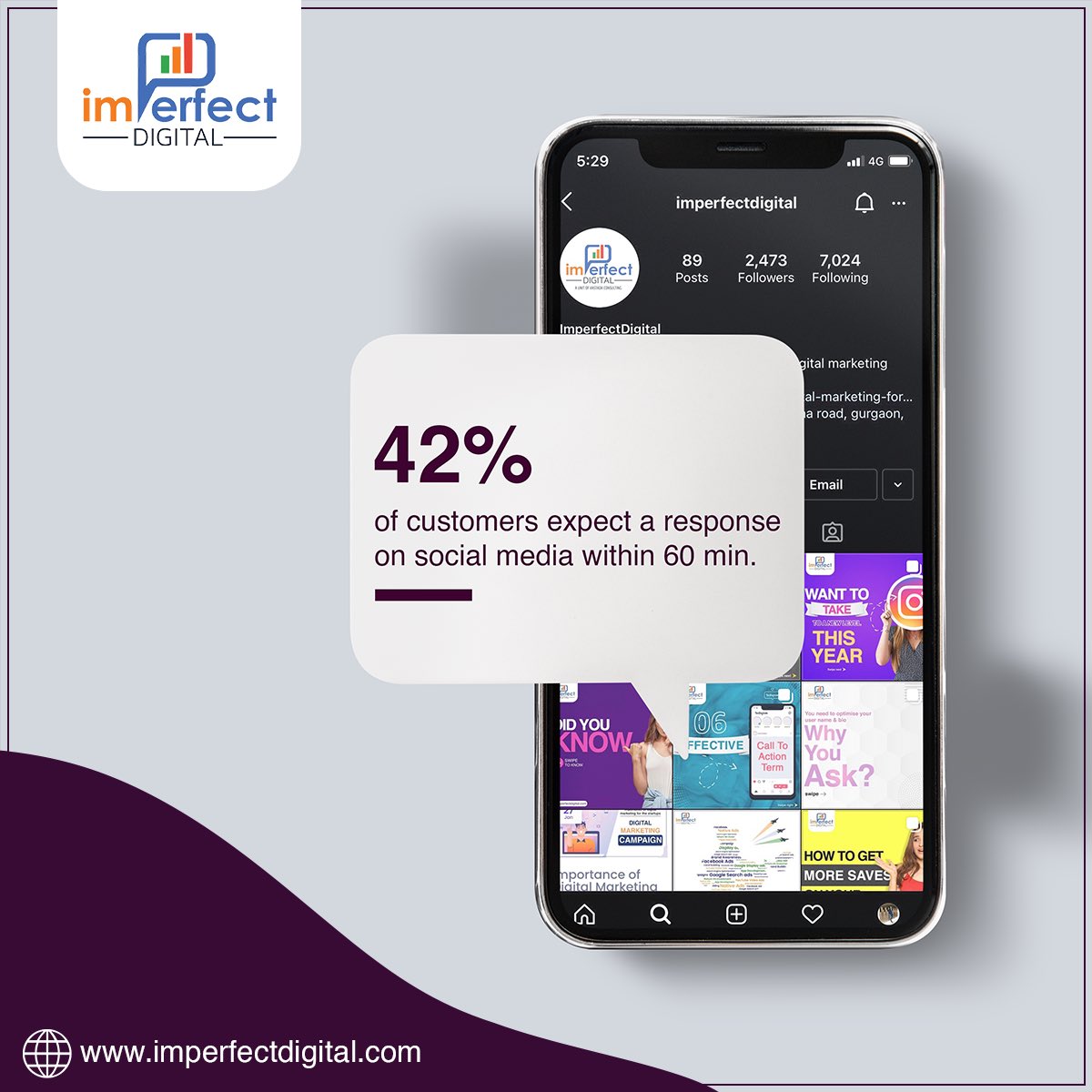 ImperfectDigit1's tweet photo. Some digital stats to make your day!
#didyouknow #digitalstat #digitalstatistics #onlinefacts #facts #stat #didyouknowgram #didyouknowthat #marketingstats #onlinemarketing #socialmedia #socialmediamarketing #statoftheday #Facts #digitalmarketingtrends #imperfectdigital https://t.co/2c72IzB0Ec