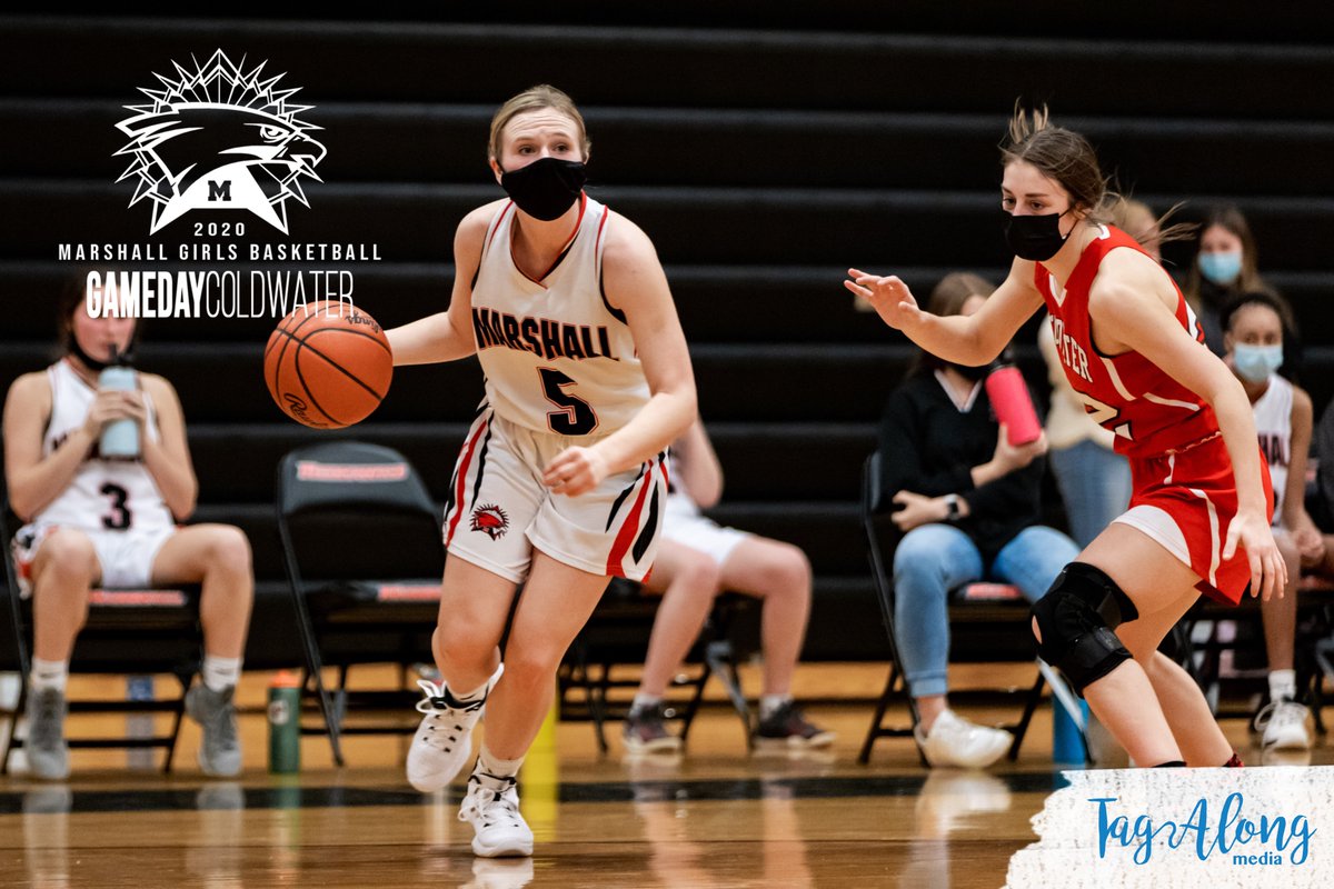 TagAlongMedia1's tweet photo. Marshall Girls Basketball

@MHSRedhawks 43
@goccscards 37 https://t.co/UQ1Y5MYXec