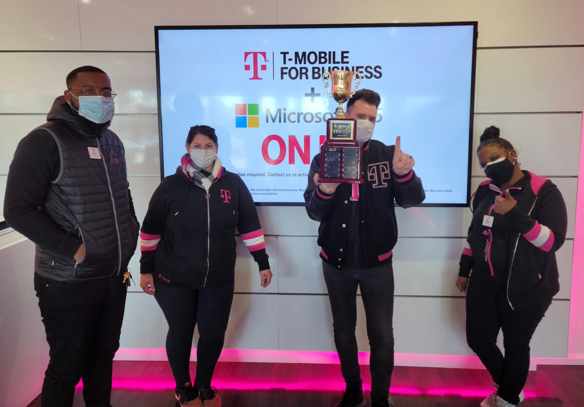 Great visit today here at the Airport store and now that they are back open, they FINALLY get the coveted TFB Cup trophy they won for January.  Great job team and welcome back, now let's win February. <a href="/OdieRetail/">Odie A</a> @kylejrichard <a href="/MattHaven/">Matt Haven</a> <a href="/jboy1724/">Javier B</a> <a href="/DGurosky/">D GUROSKY</a> #SETFB