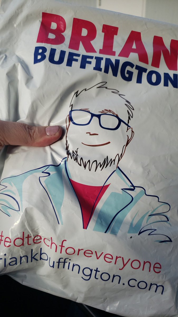 tchlrn_ak's tweet photo. Happy Mail!  Thank you @brianbuffington for some #BuffMagic! #ASTE21 https://t.co/OGL9BCBC1a