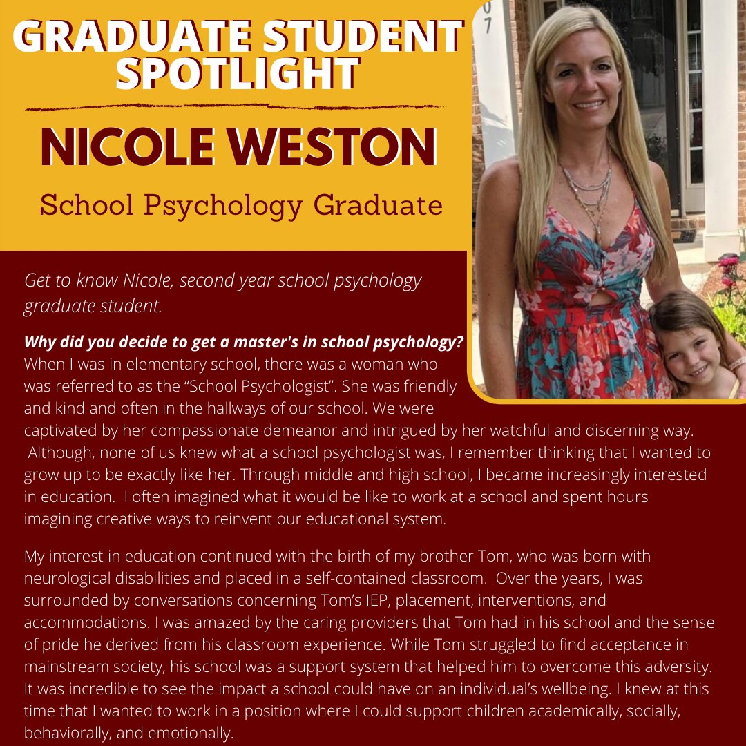 School Psychology - Winthrop University tweet media