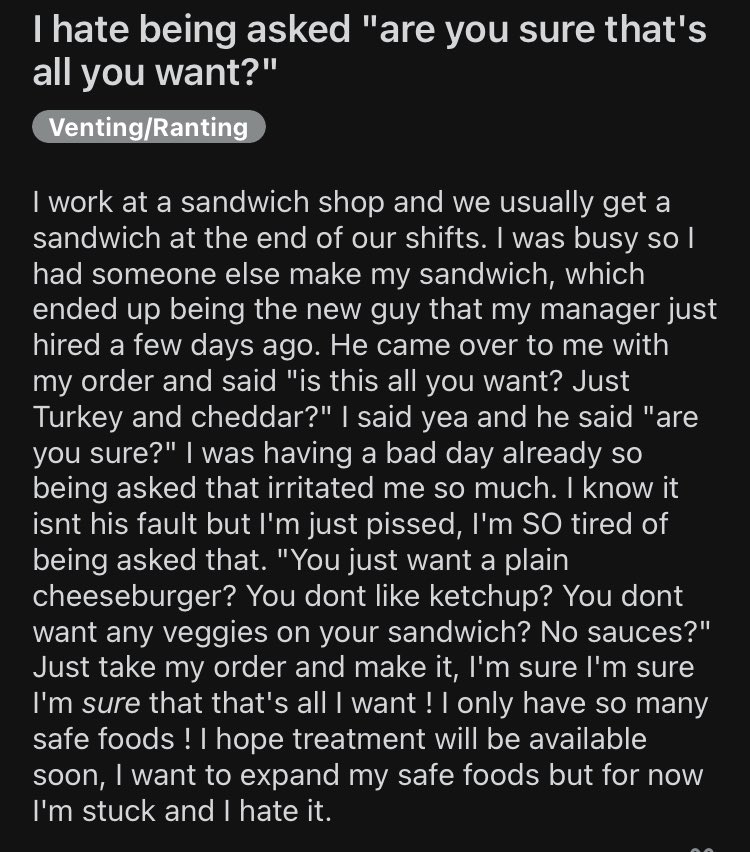 More examples of judgement.