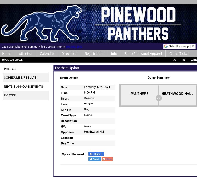 noah_cadiz's tweet photo. The Wood lacing em up tomorrow night for reals against Heathwood Hall in Columbia. No scrimmage here. Let’s go @pinewood_prep baseball! https://t.co/hVciBXY8jh